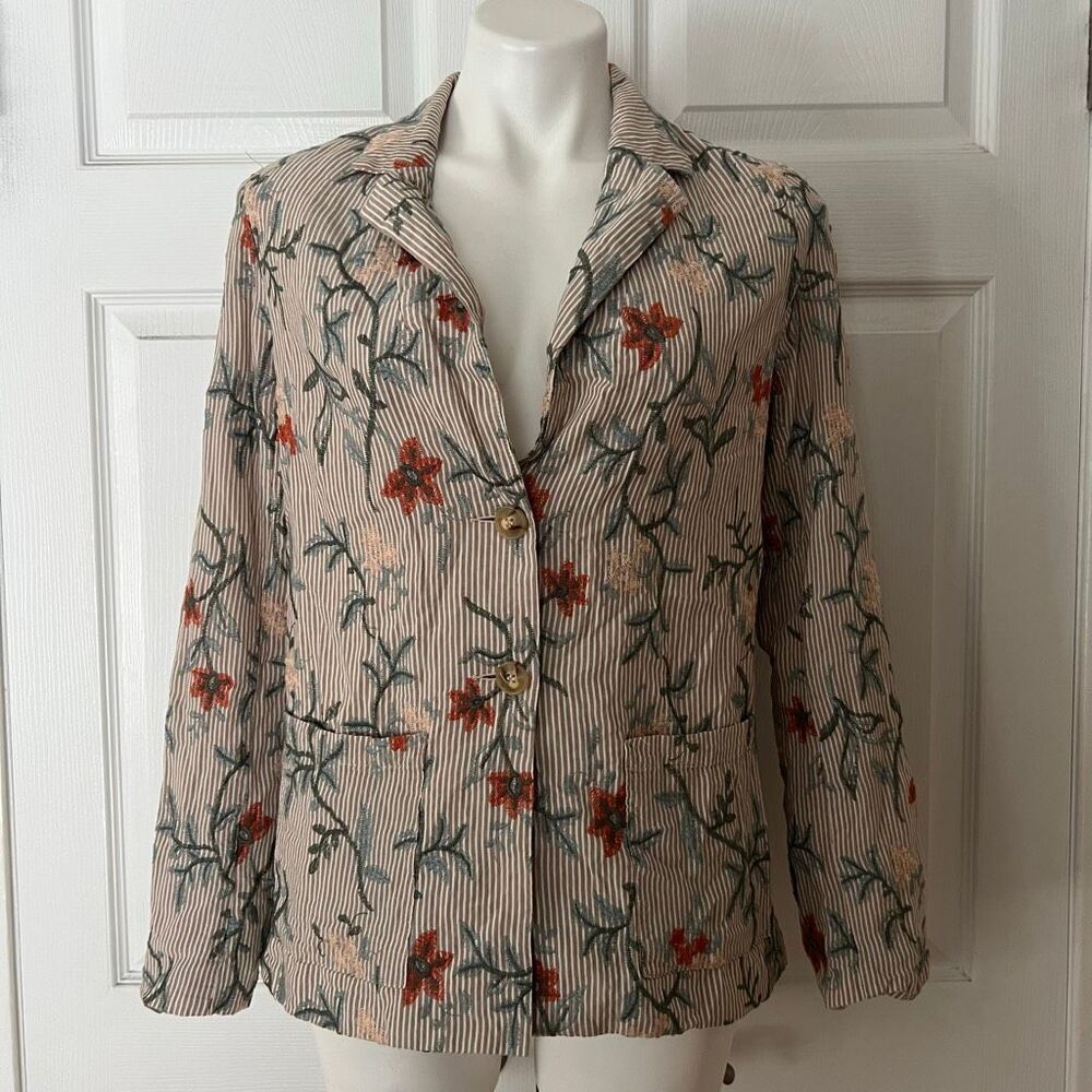 Harlyn embroidered blazer
